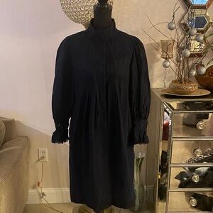 Rebecca Taylor Navy Long Sleeve Dress size 12